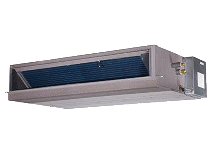 Ducted slim indoor unit