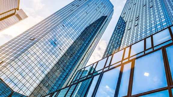Commercial office skyscraper