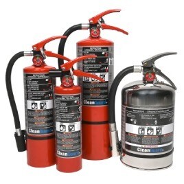 Fire extinguisher machine